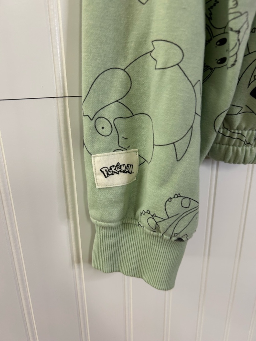 Pokemon H&M Mint Green Crewneck Sweatshirt - Picture 6 of 7
